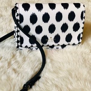 Dalmatian pattern leather Kate ♠️